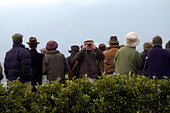 Cheltenham Gold Cup horse racing meeting, Man looking the other way - Image APC4X3 © Alistair Heap