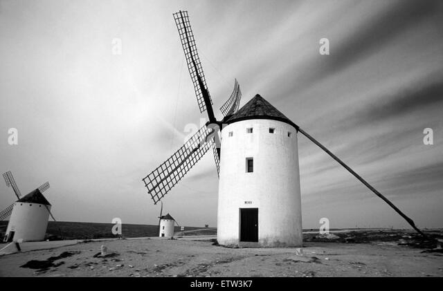 black-and-white-image-of-group-of-windmi