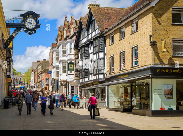 winchester-high-street-hampshire-england