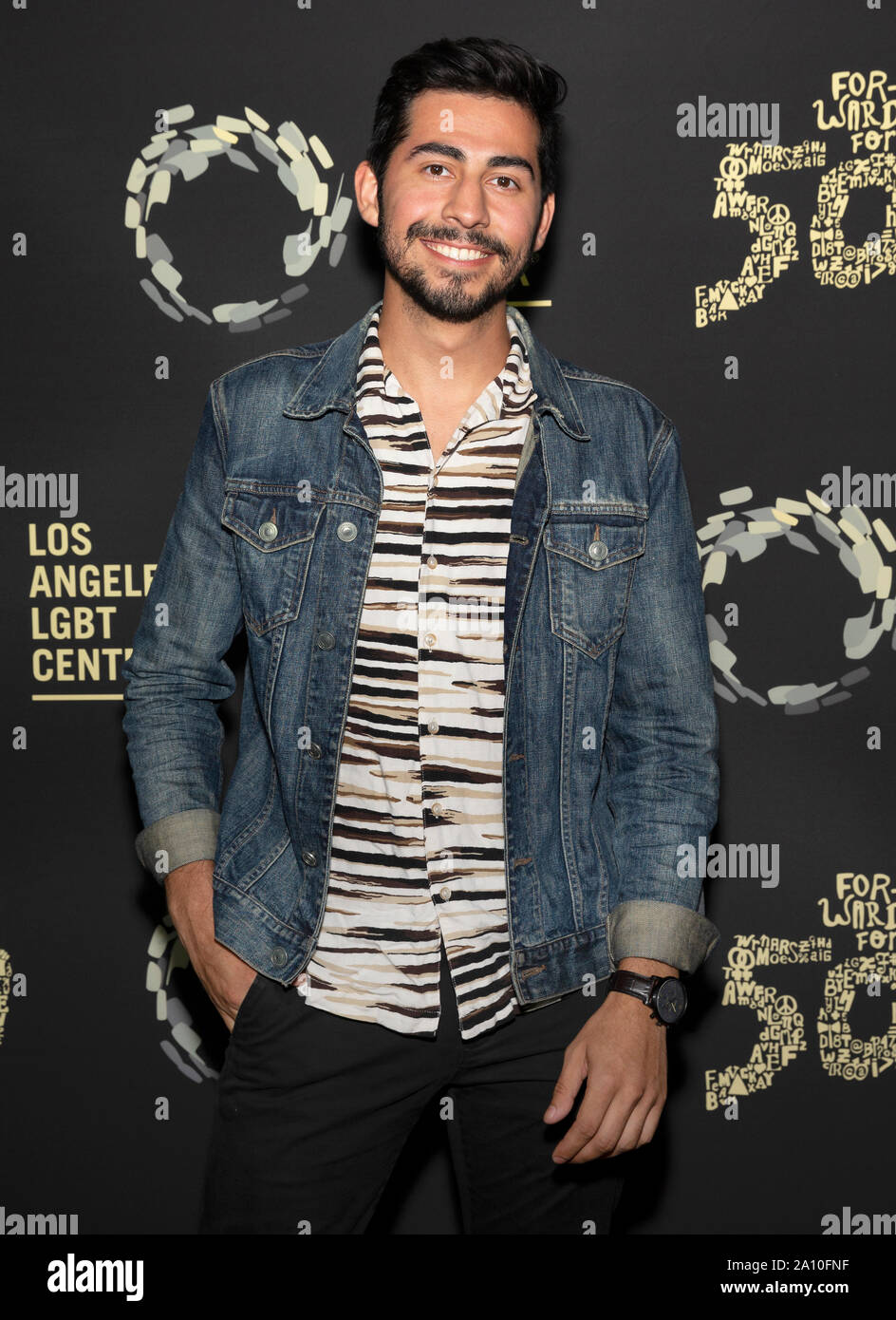 Los Angeles, CA - Sept 21, 2019: Matt Rivas attends the Los Angeles ...