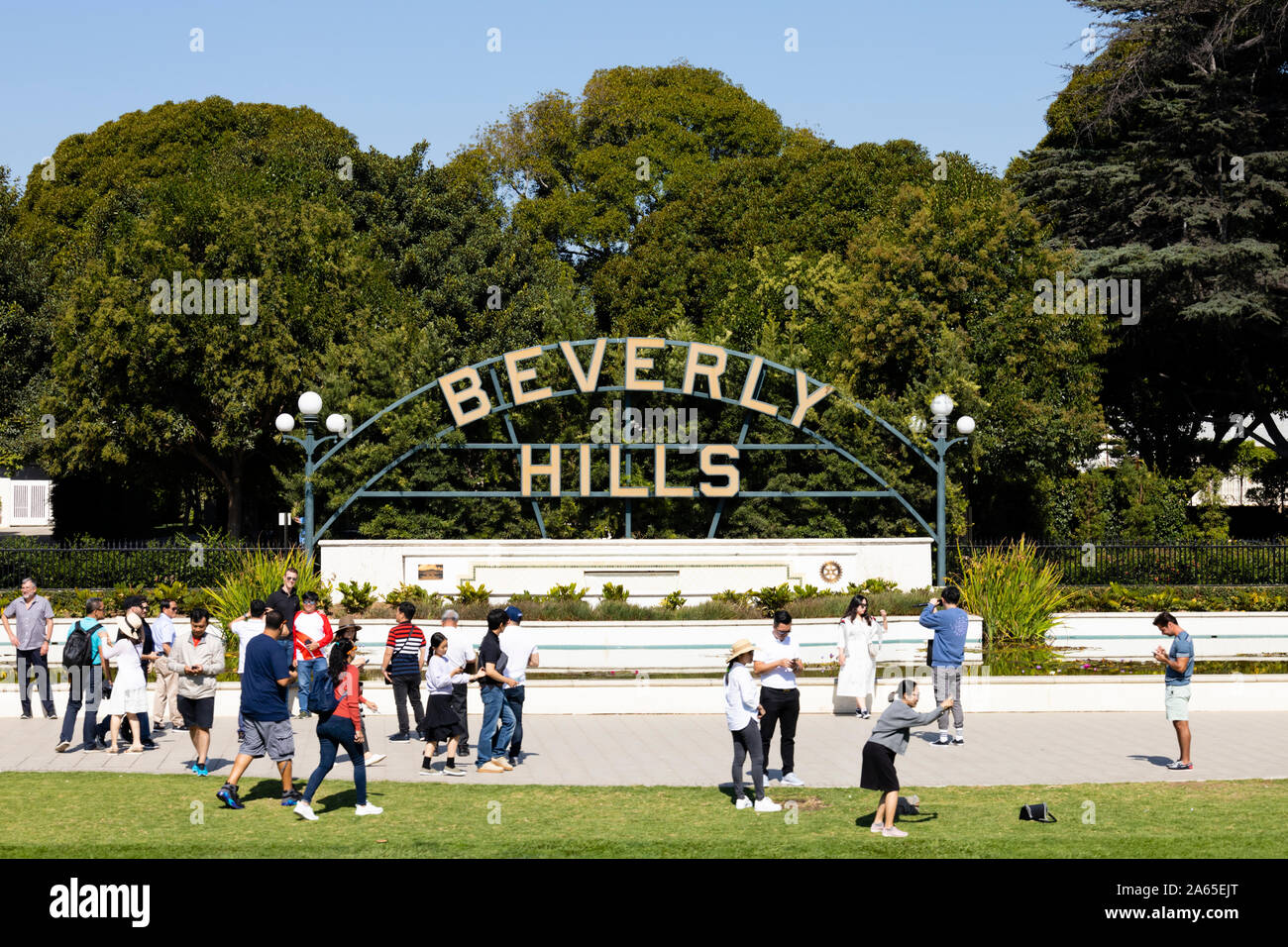 “beverly Hills” Sign In Beverly Park Beverly Hills Los Angeles