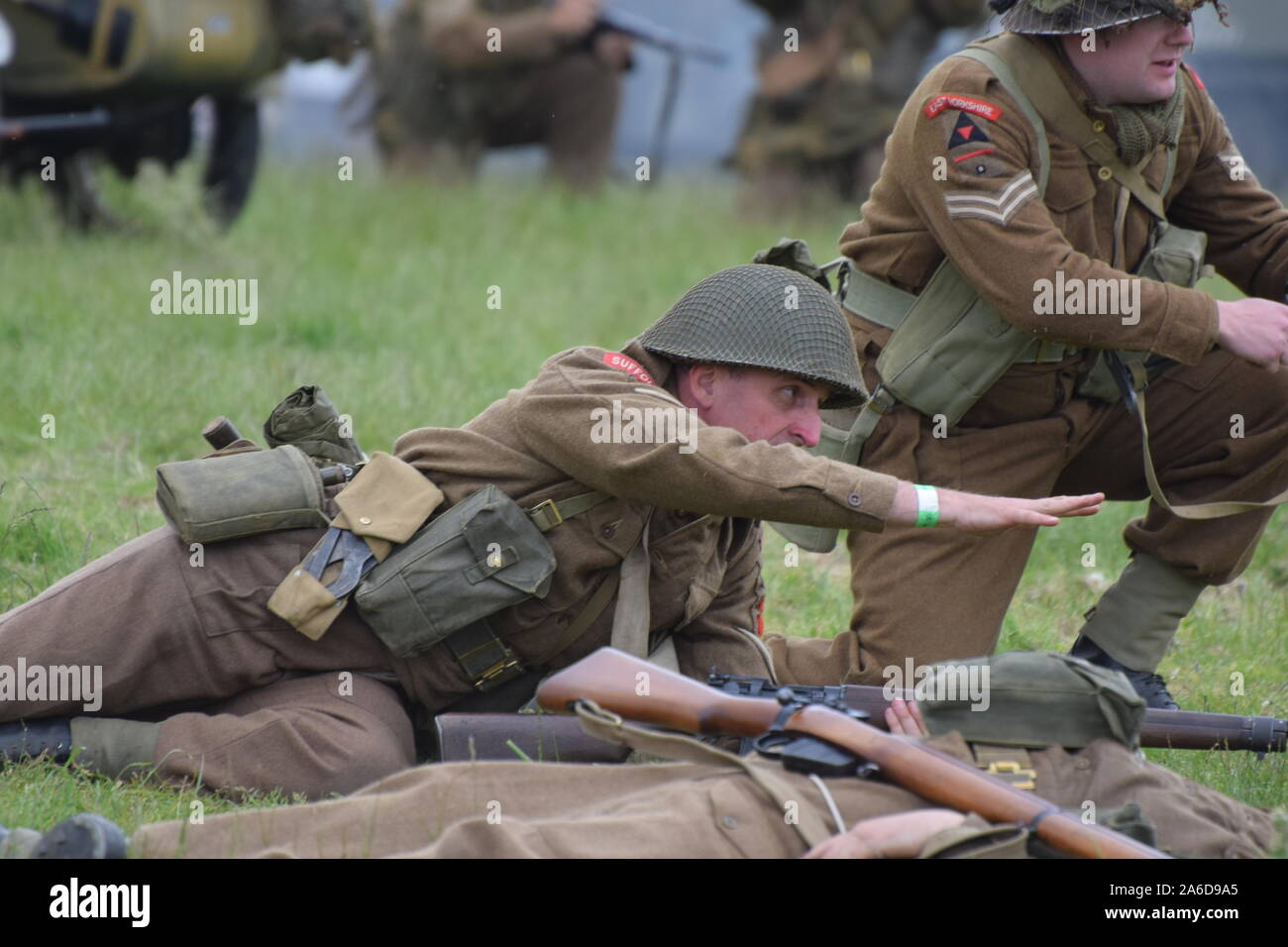 A selection of images from the Yorkshire Wartime Experience 2019 Stock ...