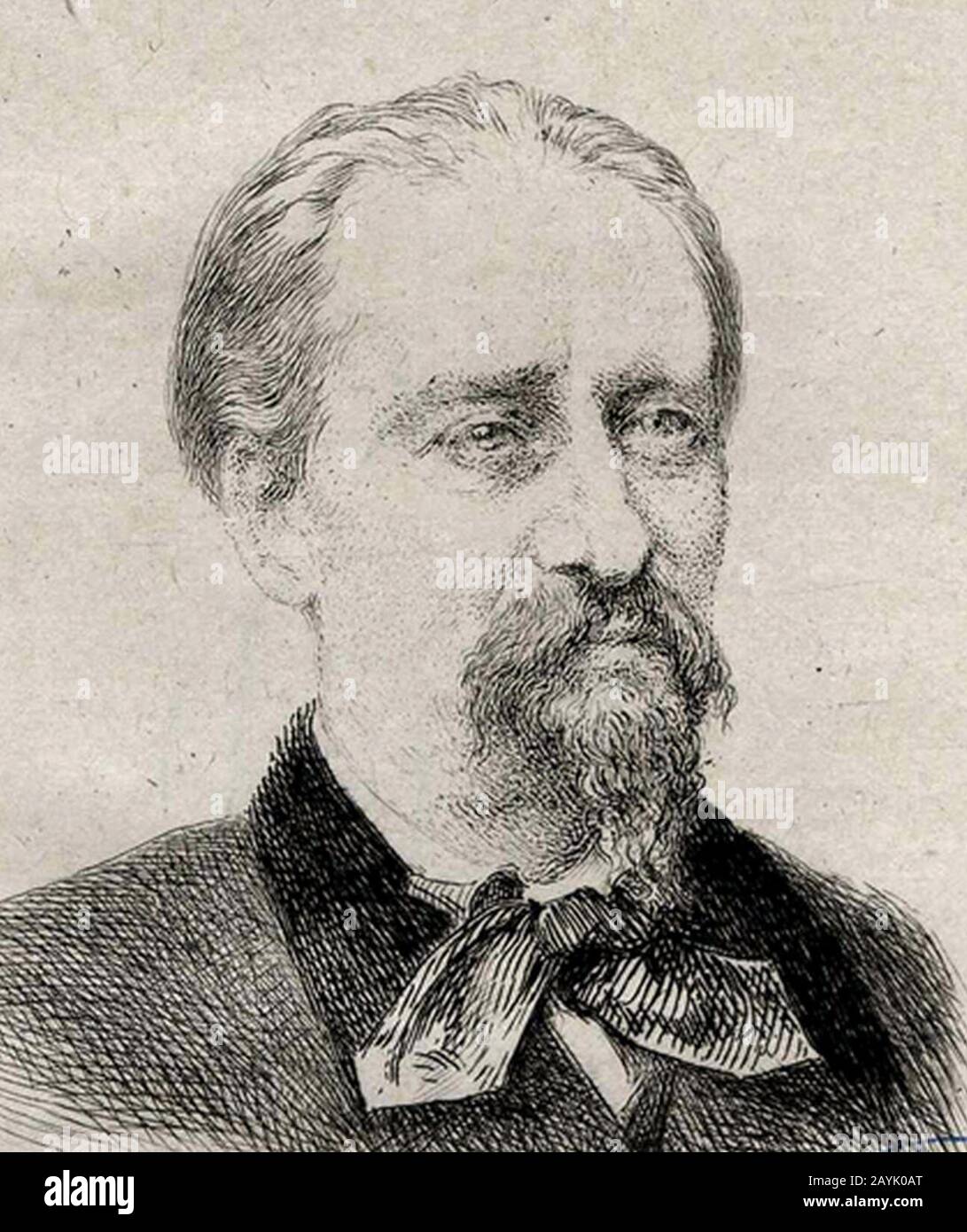 French publisher Auguste Poulet-Malassis (1825-1878 Stock Photo - Alamy