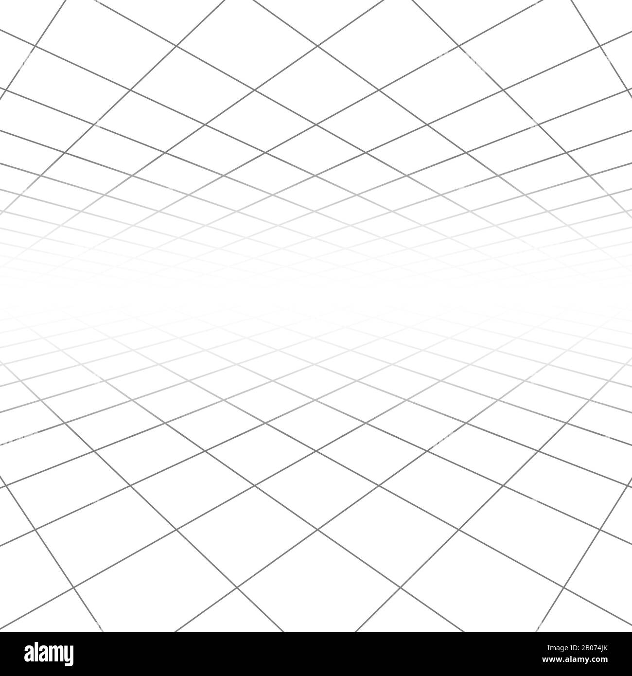 Ceiling And Floor Tile Texture 3d Lines In Perspective Vision Vector