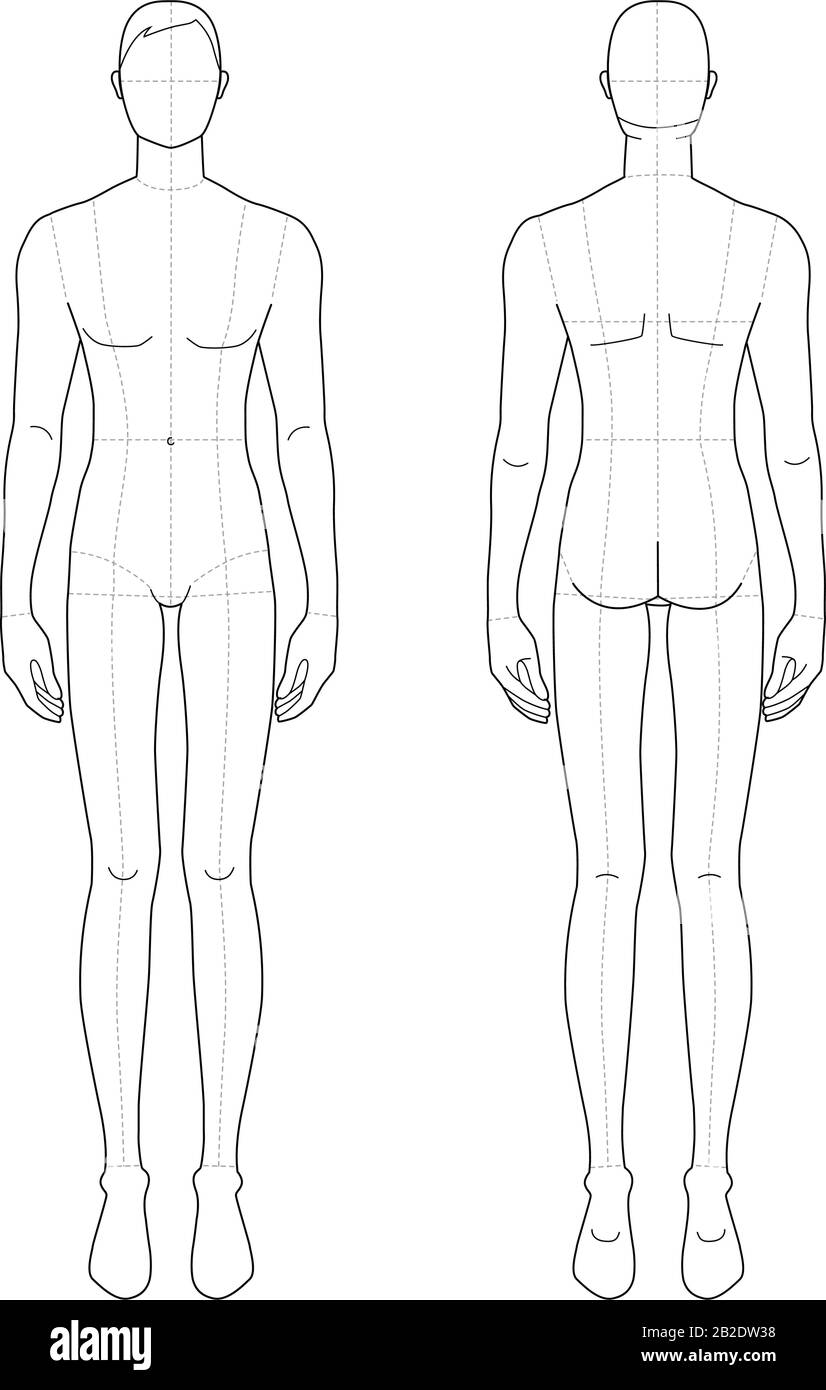 Male Body Drawing Template - Portal Tutorials