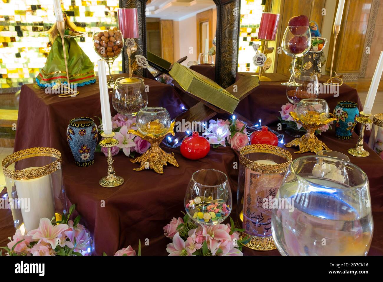 Haft Sin Table The Main Symbol Of Persian New Year Nowruz That Every