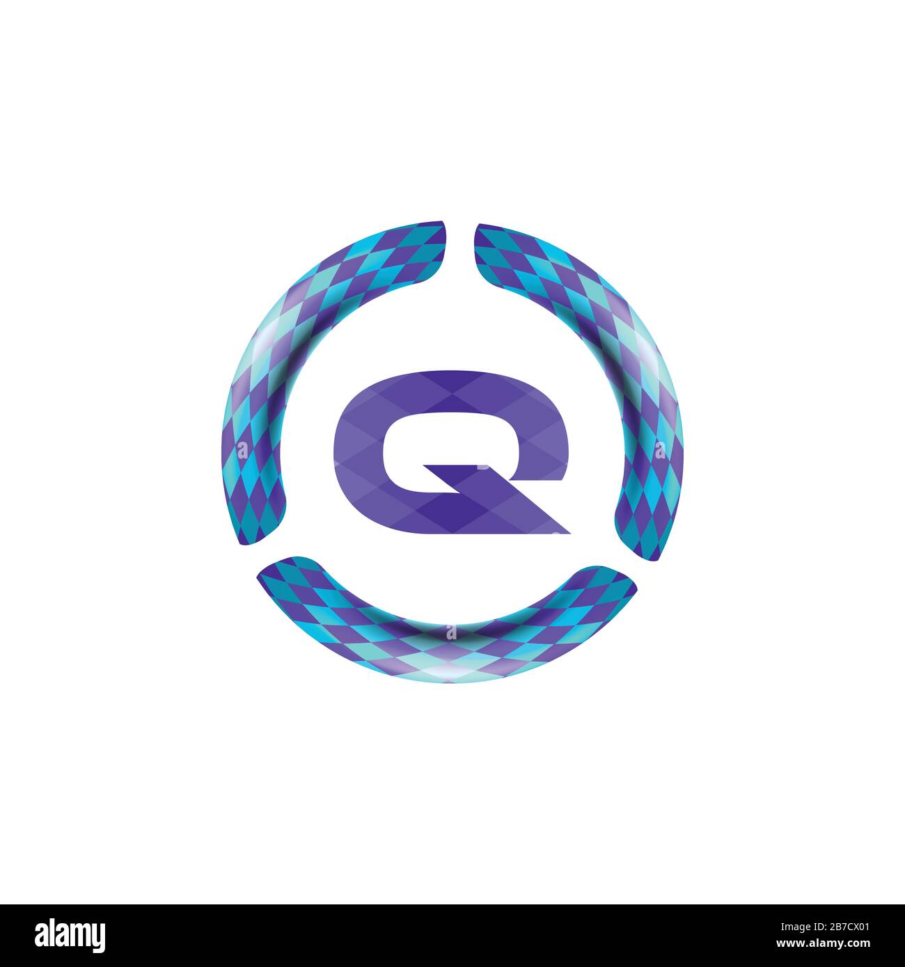 initial letter q round, circle logo Ideas. Inspiration logo design ...
