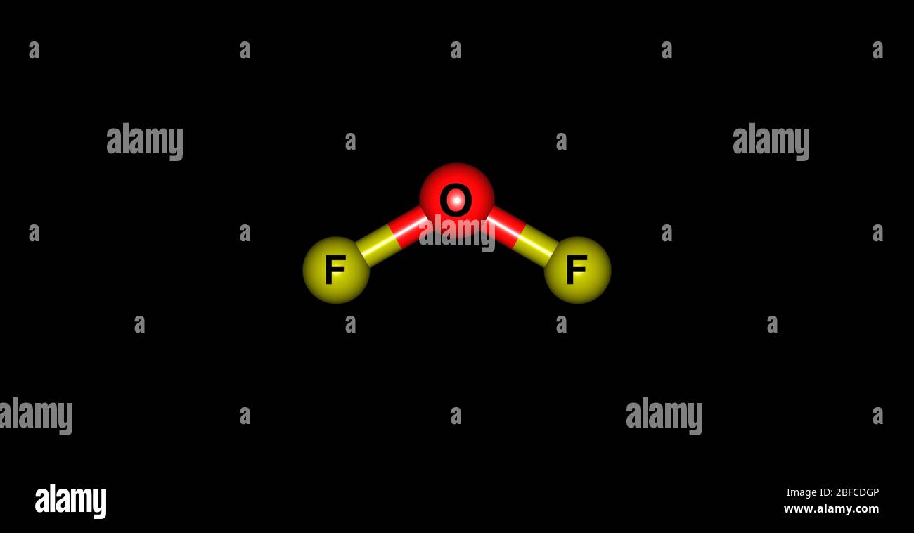 Oxygen difluoride or hypofluorous anhydride is the chemical compound ...