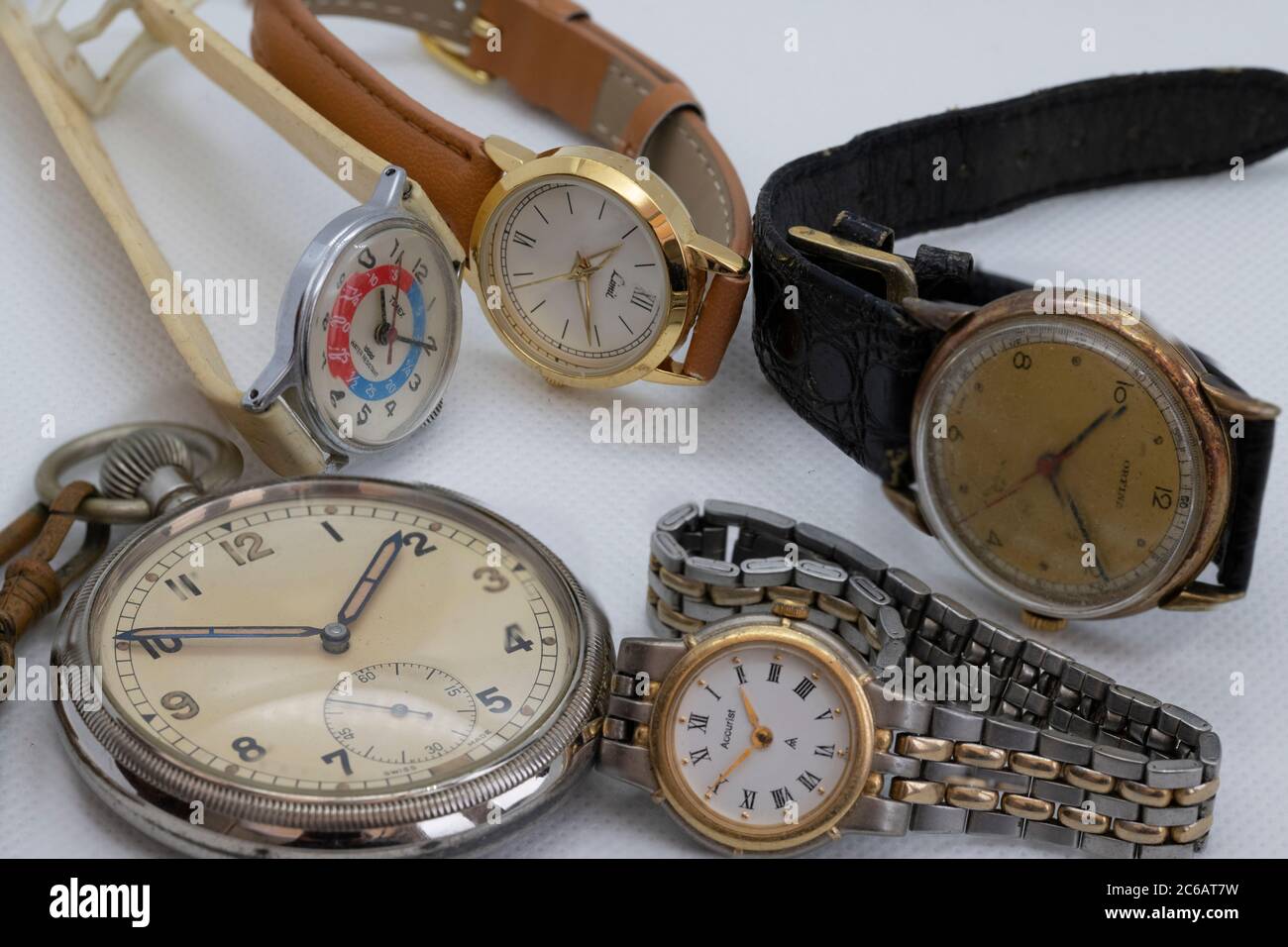 Collection of various watches Stock Photo - Alamy
