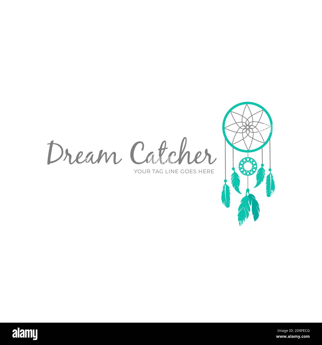 Dream Catcher Logo Design Template Stock Vector Image And Art Alamy