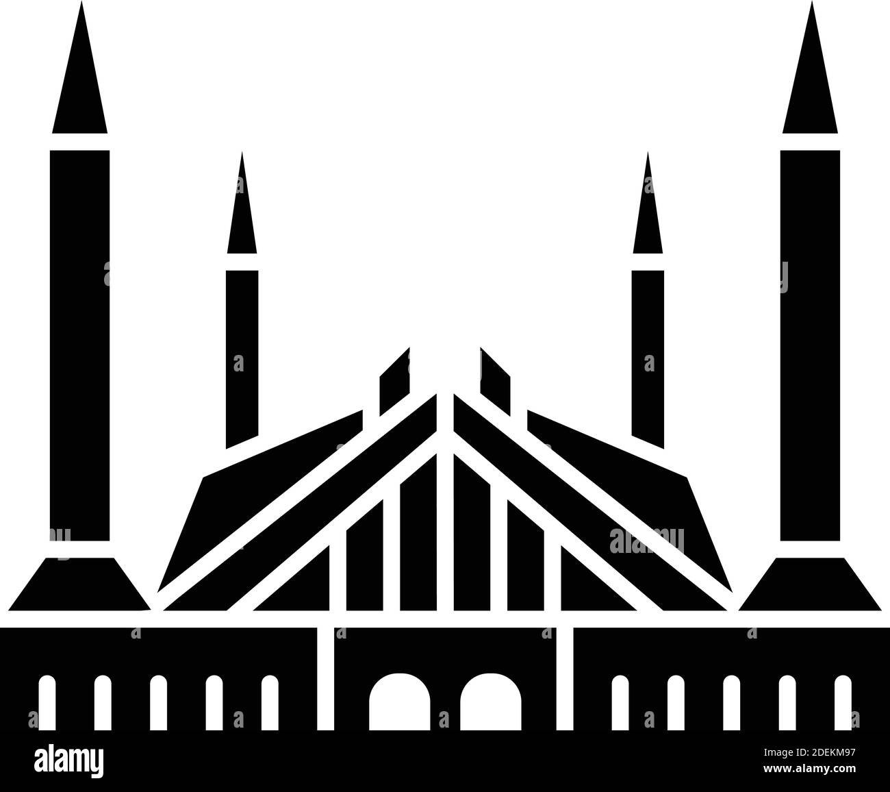 faisal mosque clipart images