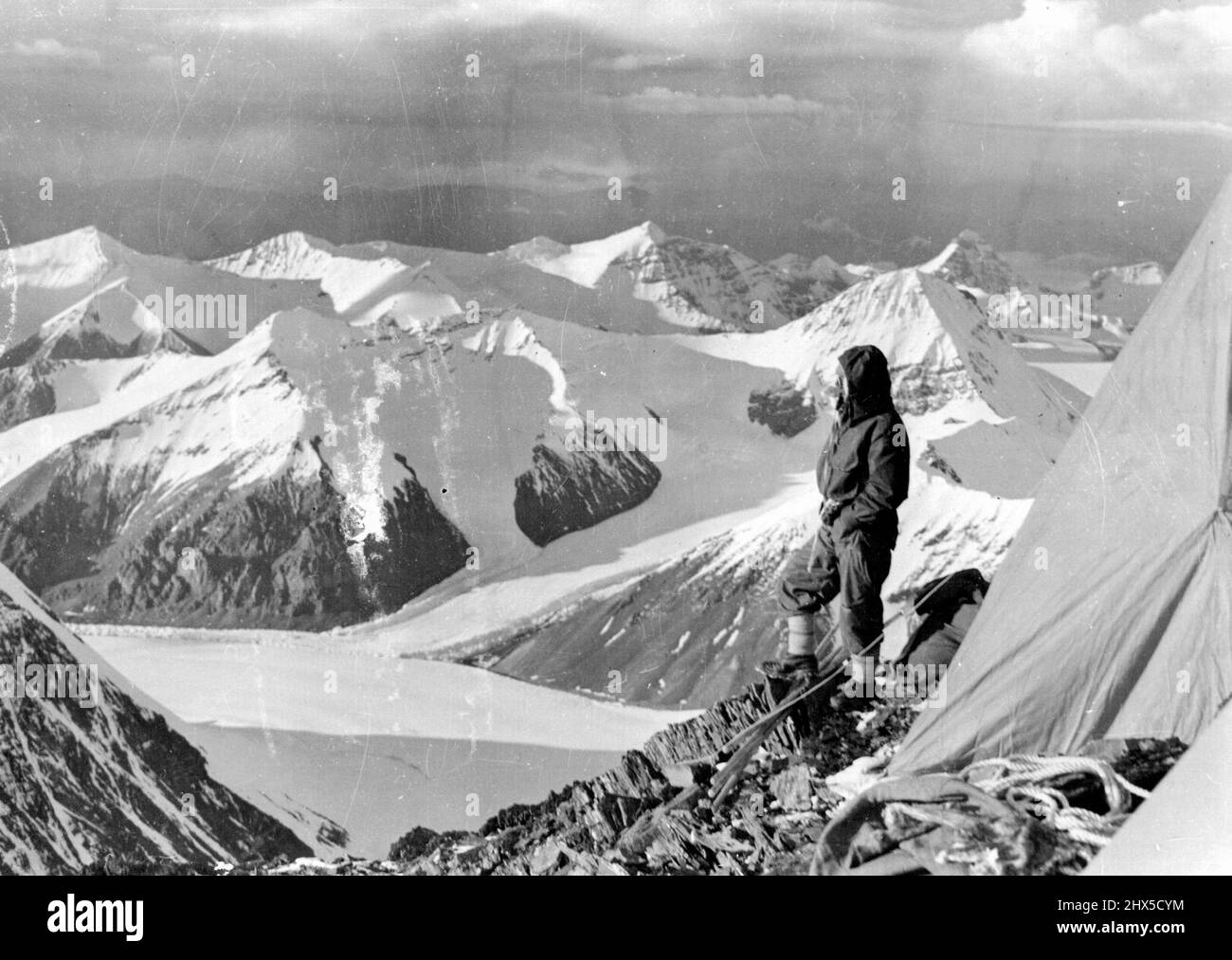 Mount Everest Expedition 1938. July 28, 1938 Stock Photo - Alamy
