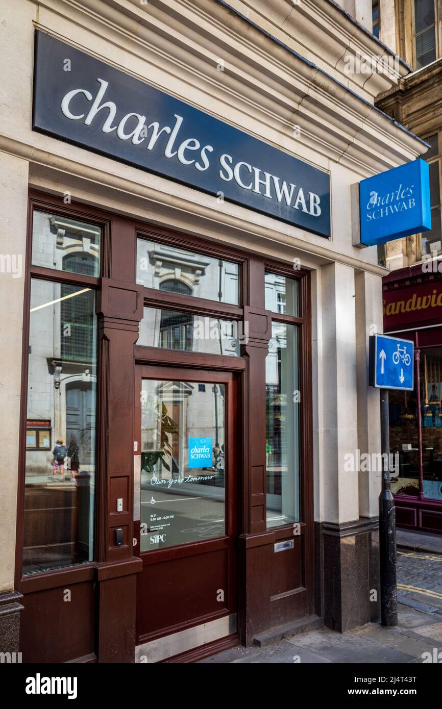 Charles Schwab London Charles Schwab Uk Office At 33 Ludgate Hill