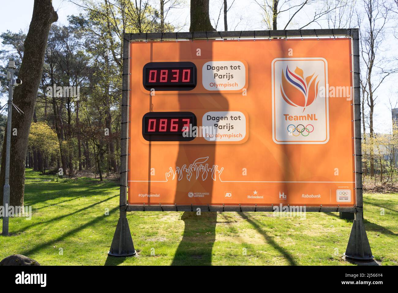 Easter Monday, 18thApril2022 TeamNL's Countdown digital clock for