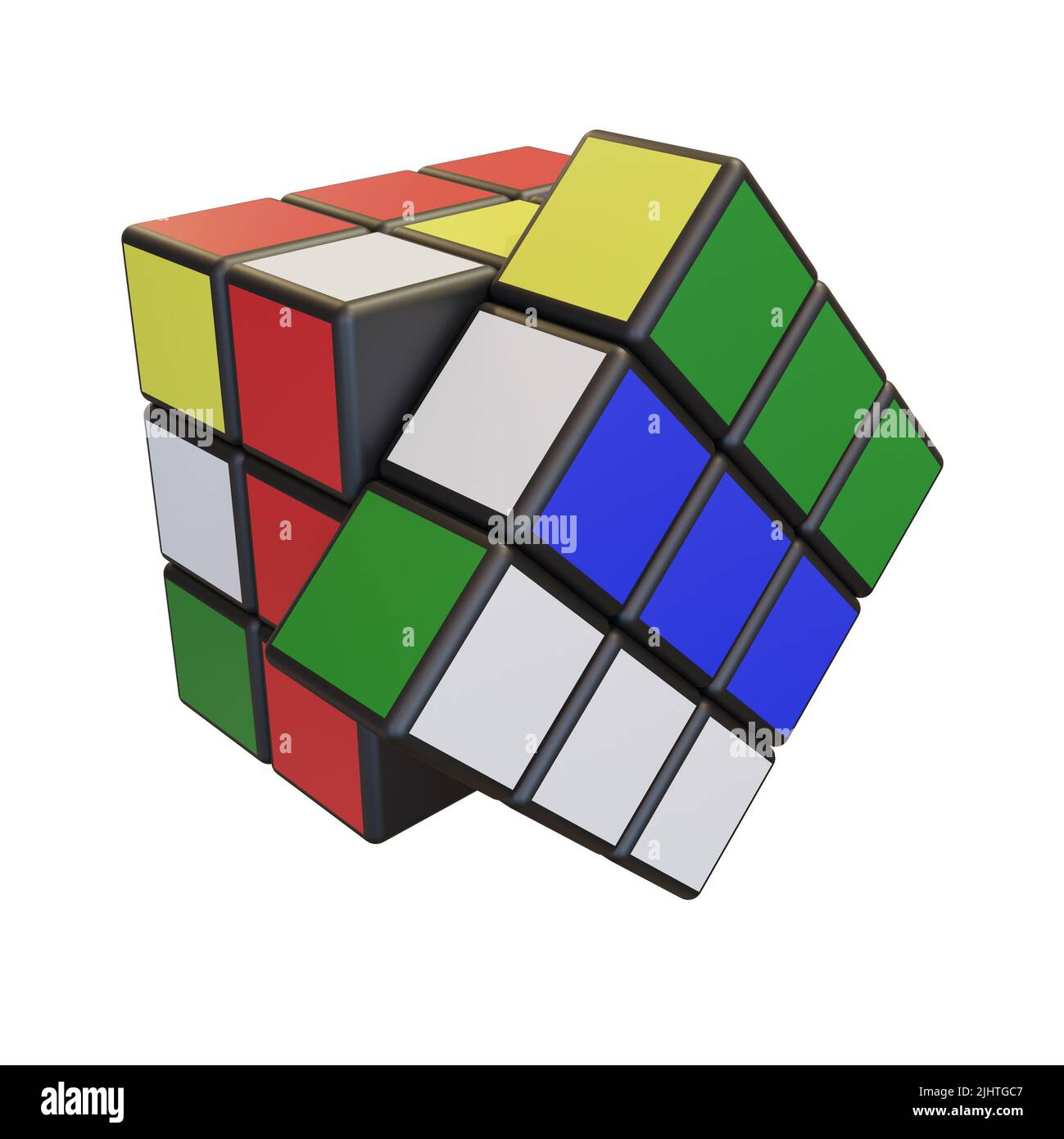 Minsk, Belarus, 20 July 2022 . Editorial illustration. Rubik s Cube is ...