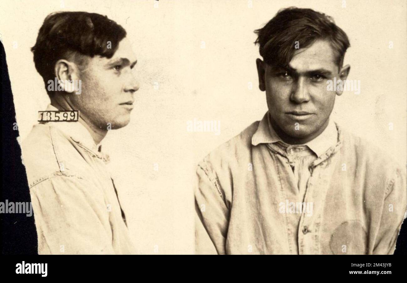 Photograph of John W. Thomas. Bureau of Prisons, Inmate case files ...