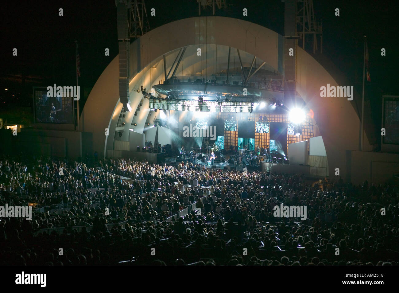 Sting performing at the newly renovated Hollywood Bowl Hollywood