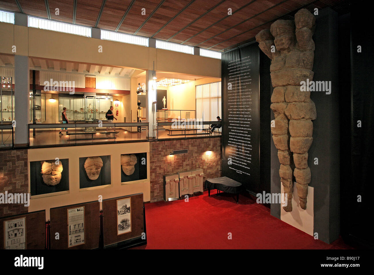 Atlas, archaeological museum, Agrigento, Sicily, Italy Stock Photo - Alamy