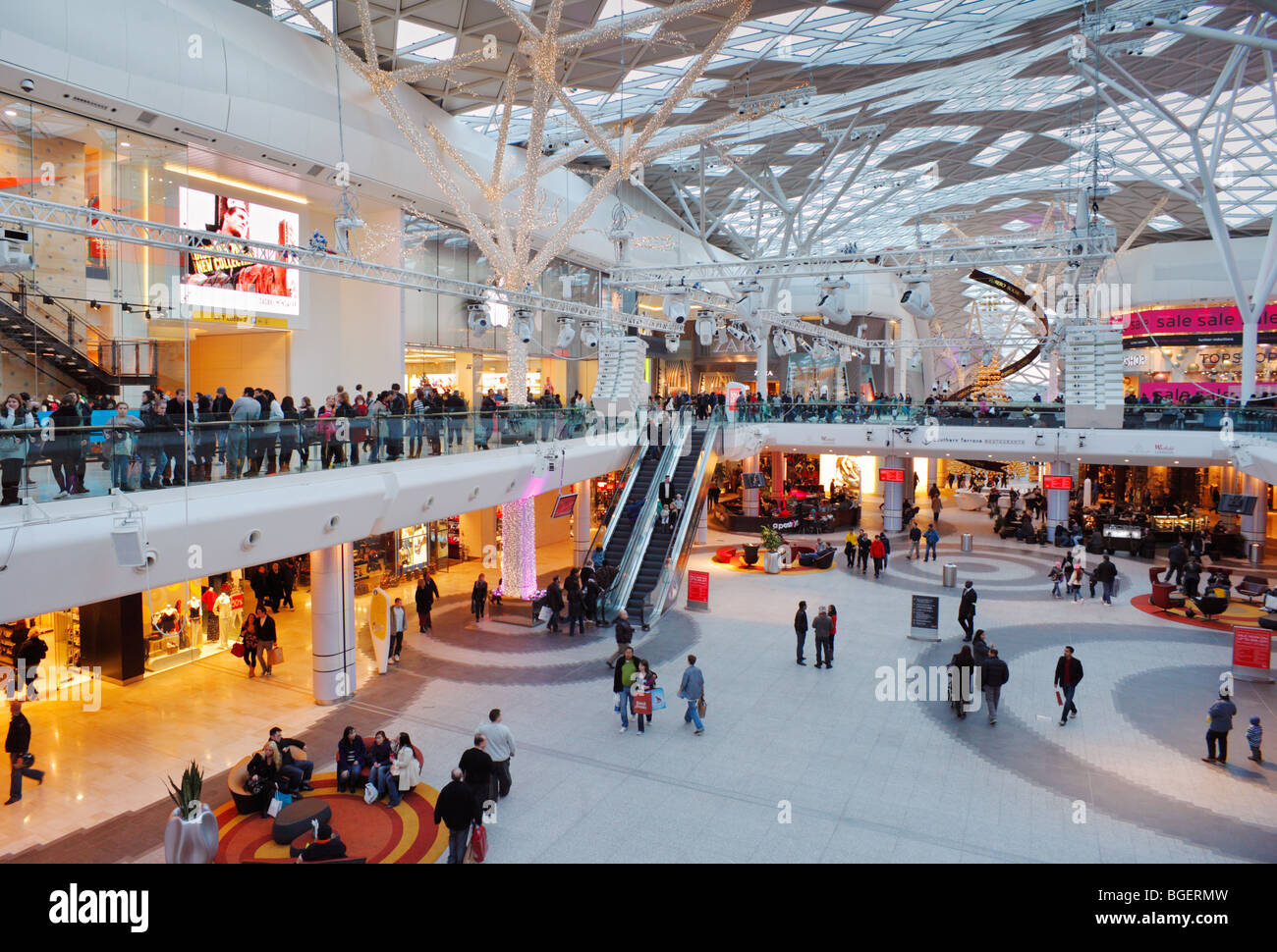 Westfield Shopping Centre Stock Photo - Alamy
