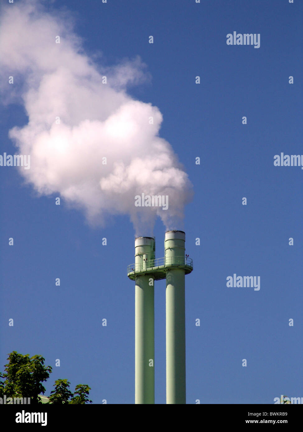 Chimney Fireplace Smoke Waste Gases Environment Environmental Pollution