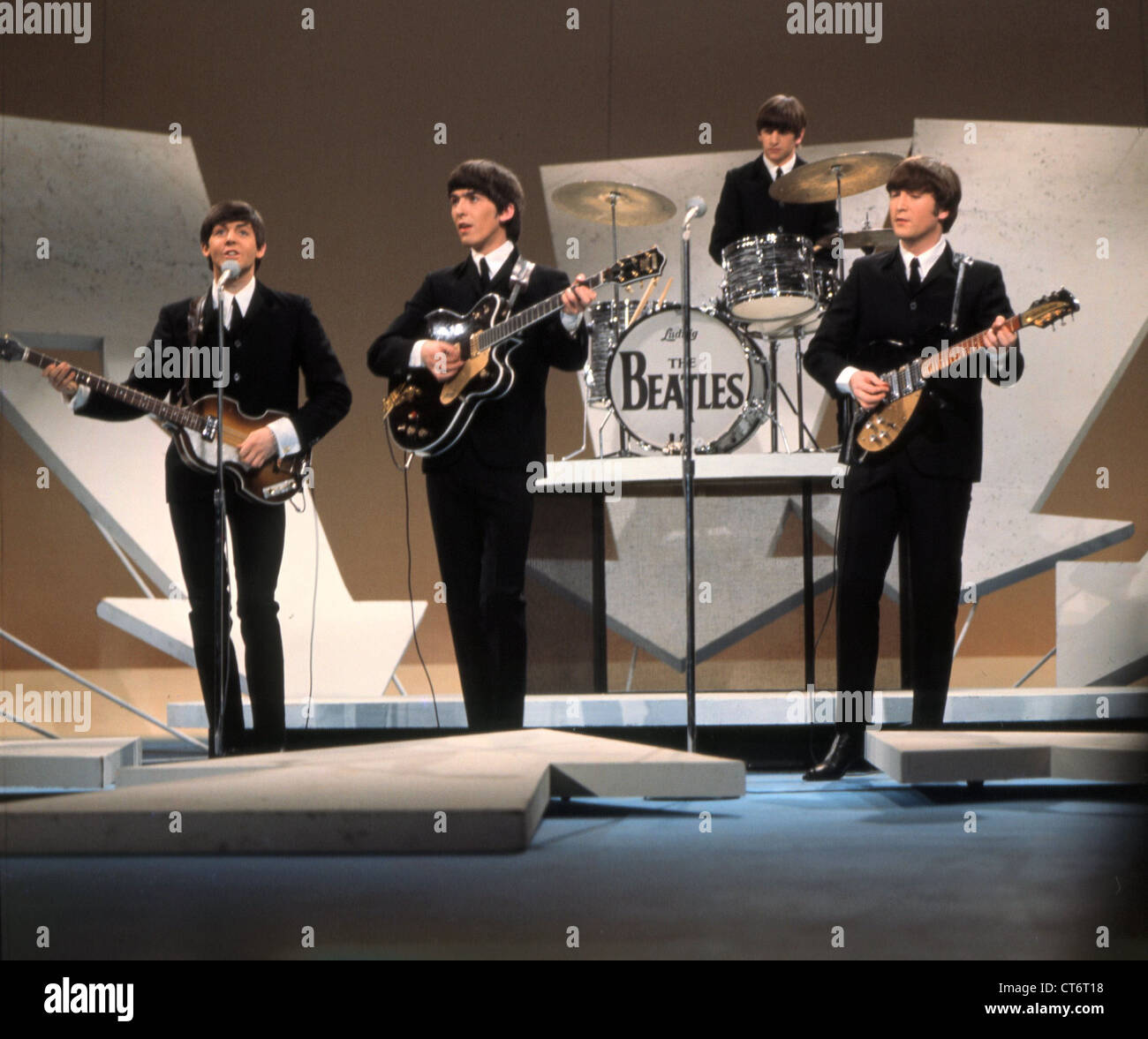 003287 The Beatles On The Ed Sullivan Show In America In February