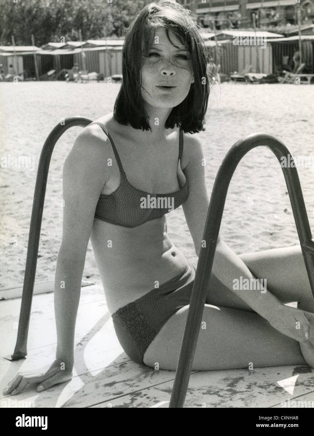 Sandie Shaw Uk Pop Singer In San Remo In 1967 For The Eurovision Song Contest Which She Won With