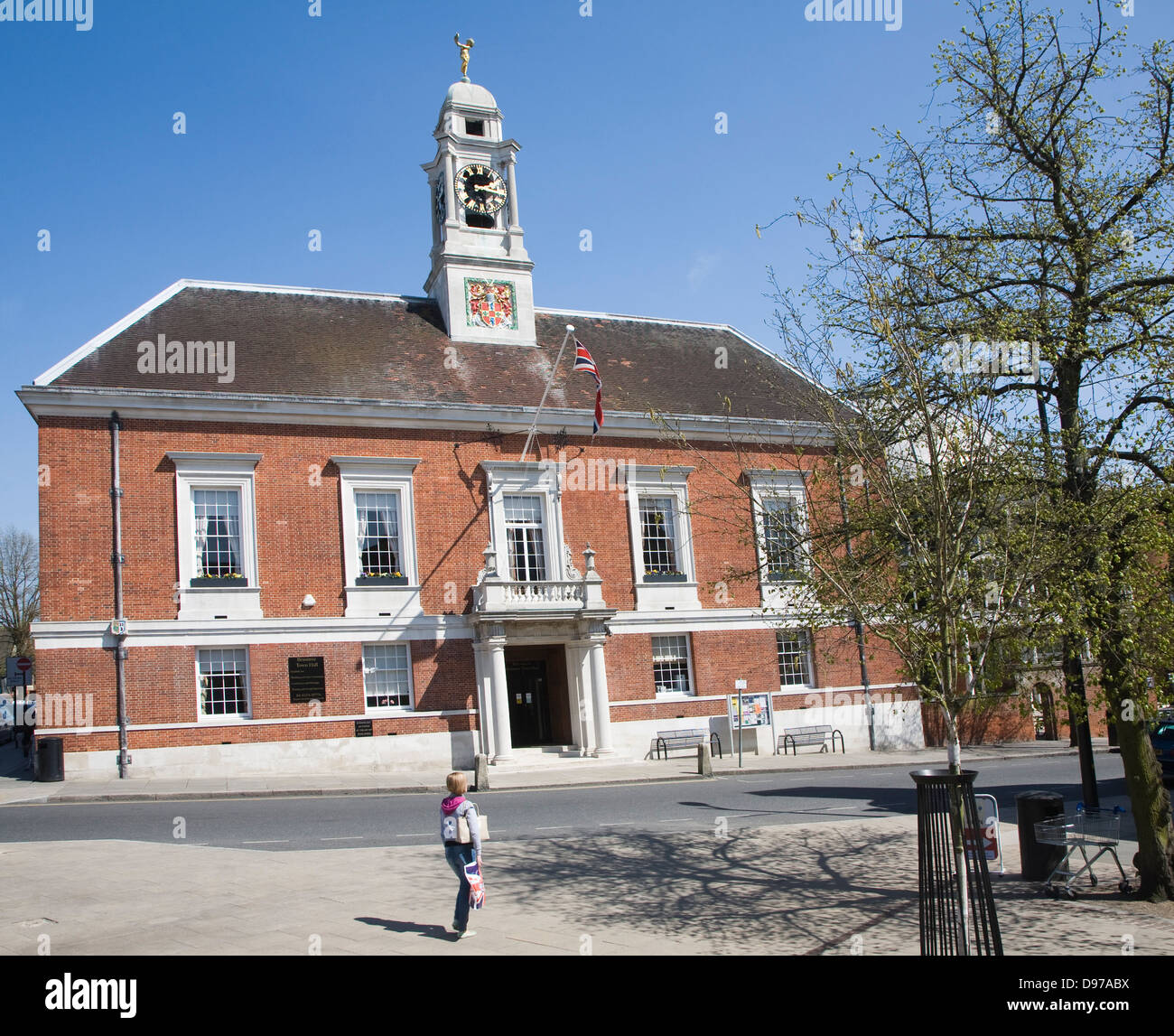 Town Hall Built In 1920s At Braintree Essex England Stock Photo Alamy