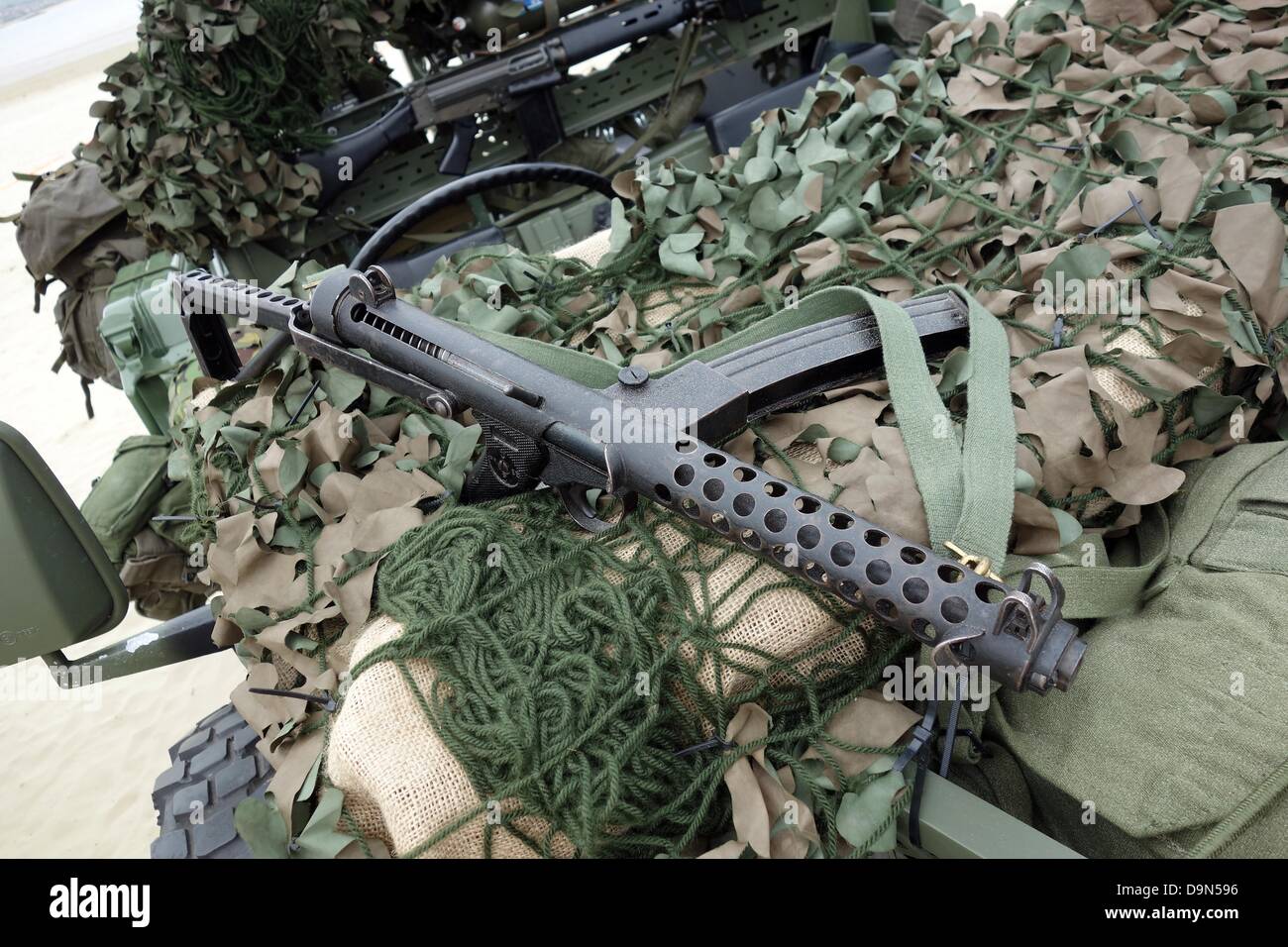 Sten Gun World War 2 Machine Gun Stock Photo Alamy