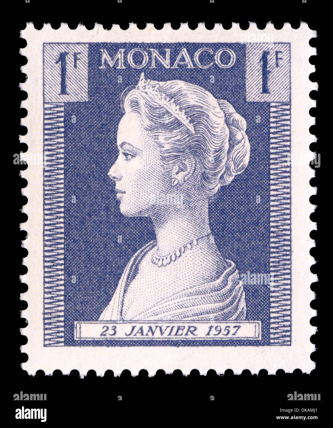 Portrait Of Grace Kelly Princess Grace Of Monaco On 1957 Monaco