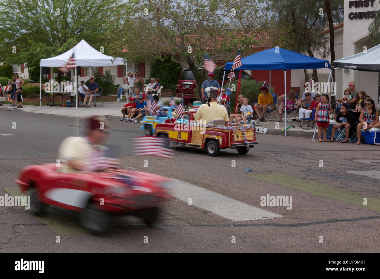 [4th of July] parade in [Boulder City] Nevada Stock Photo Alamy