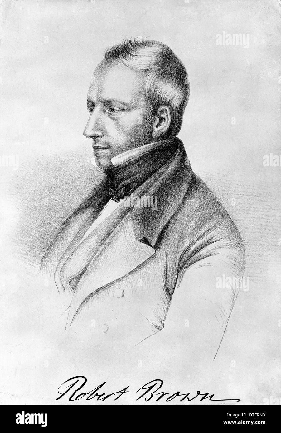 Robert Brown (1773-1858 Stock Photo - Alamy