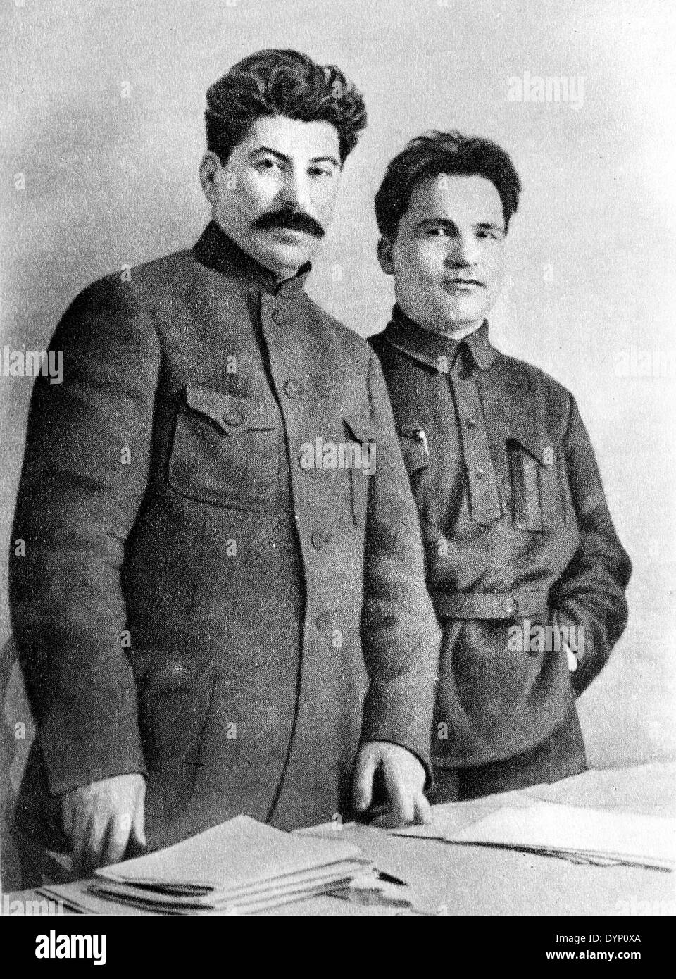 Joseph Stalin 1878 1953 Leader Of The Soviet Union And Sergei Kirov