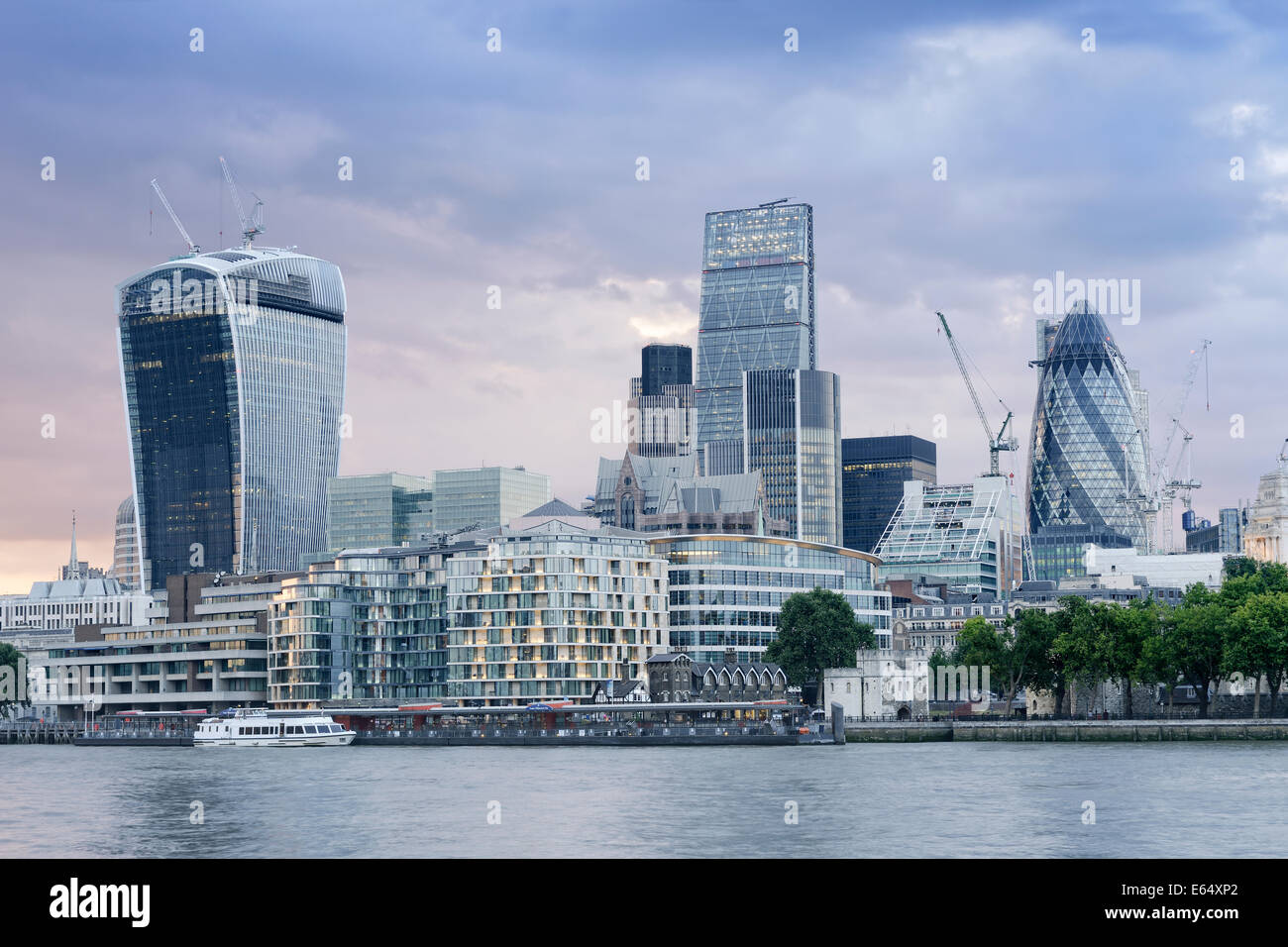 City of London Skyline, UK Stock Photo - Alamy
