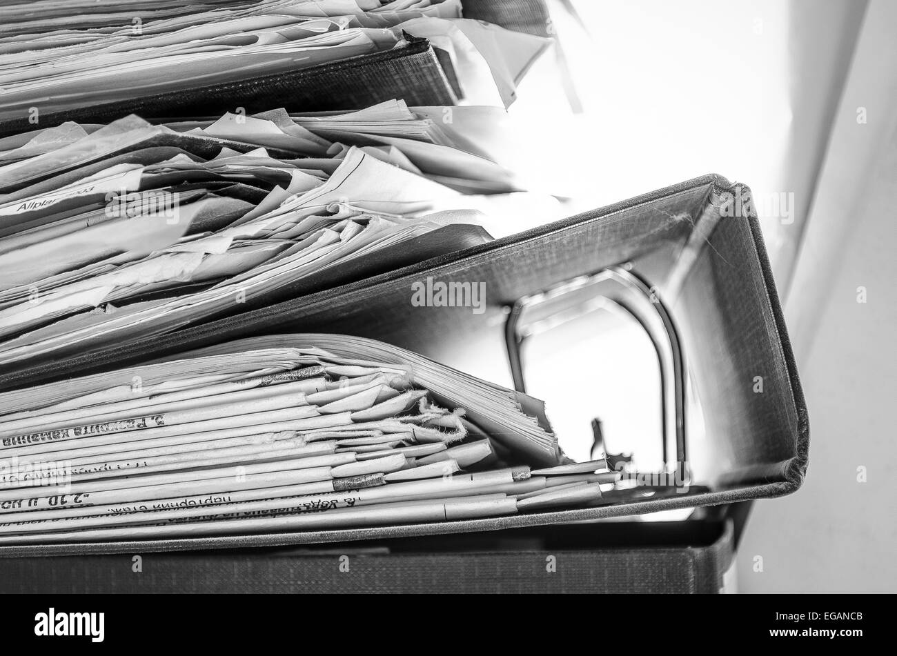 Office folders - Processed with Grundge Black and White preset Stock ...