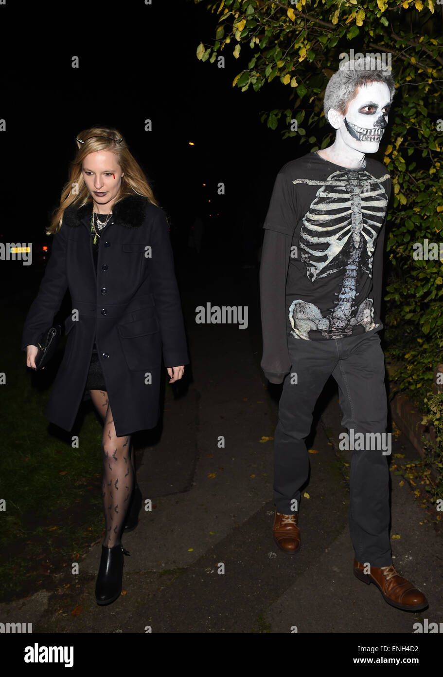 Jonathan Ross Halloween Party Arrivals Featuring Guest Where London United Kingdom When