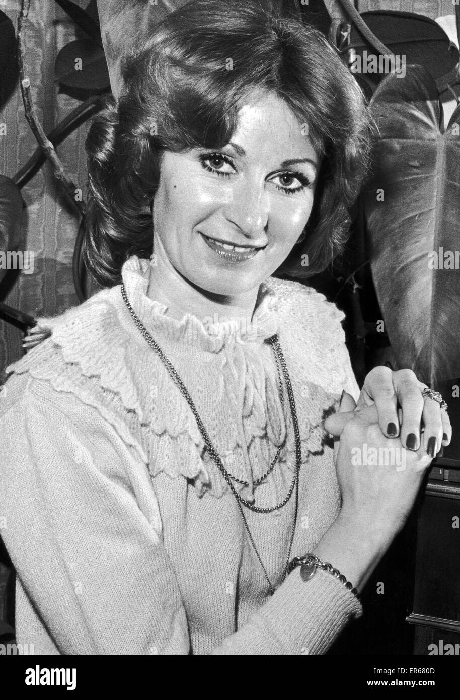 Christine Yorath, wife of Terry Yorath, 22nd November 1982. Mother of ...