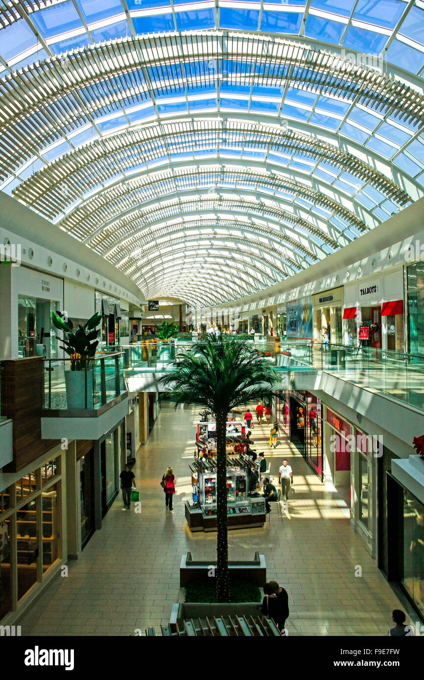 The air conditioned University Town Center Mall in Sarasota FL Stock