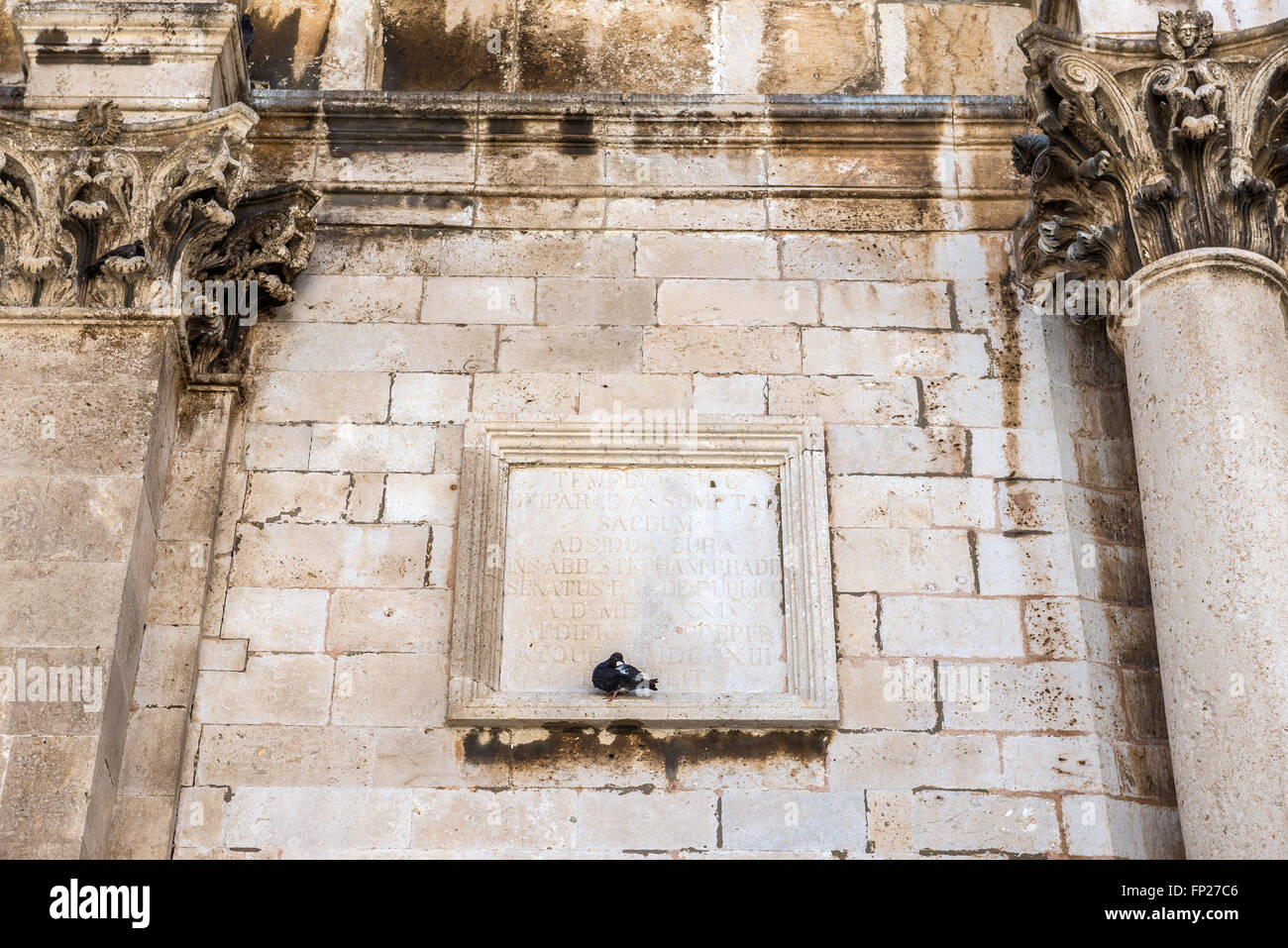 Details of Cathedral of the Assumption of the Virgin Mary on the Old ...