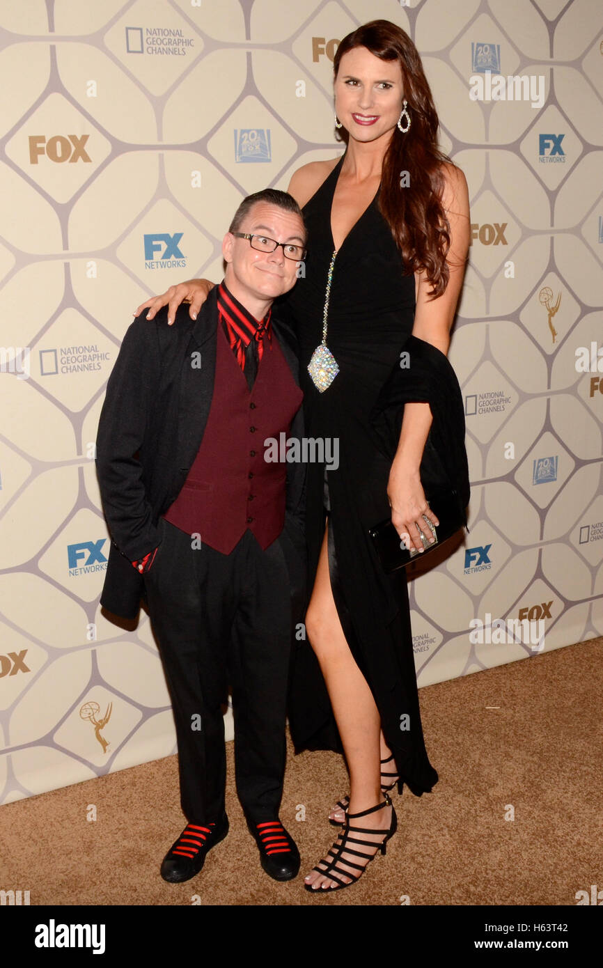 Model Amazon Eve Aka Erika Ervin Attends The 67th Primetime Emmy Awards Fox After Party On