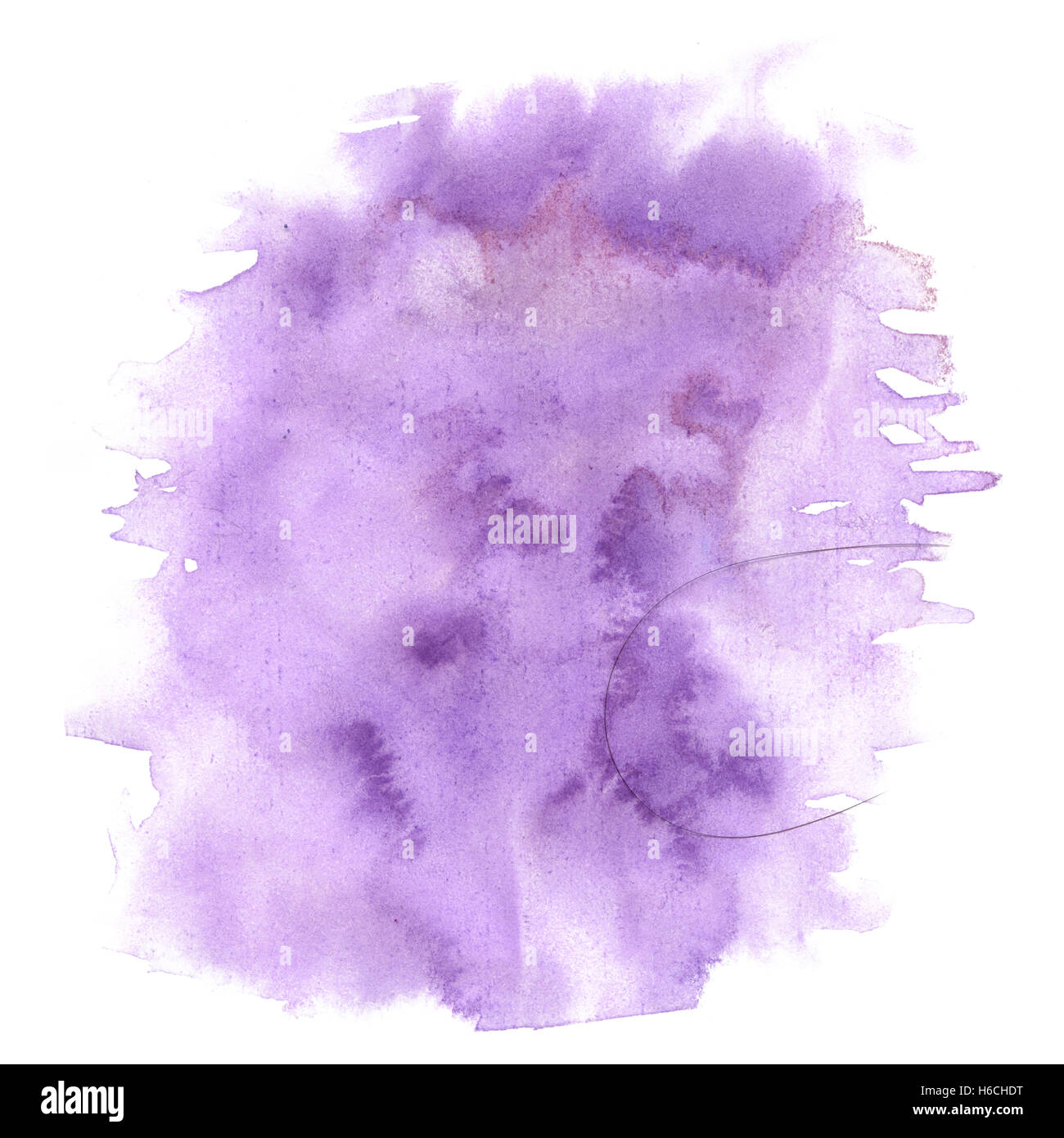 splash watercolor. watercolor abstract purple drop isolated blot for ...