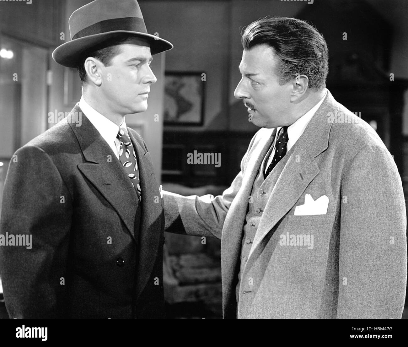 THE CHINESE RING, from left: Warren Douglas, Roland Winters (as Charlie ...