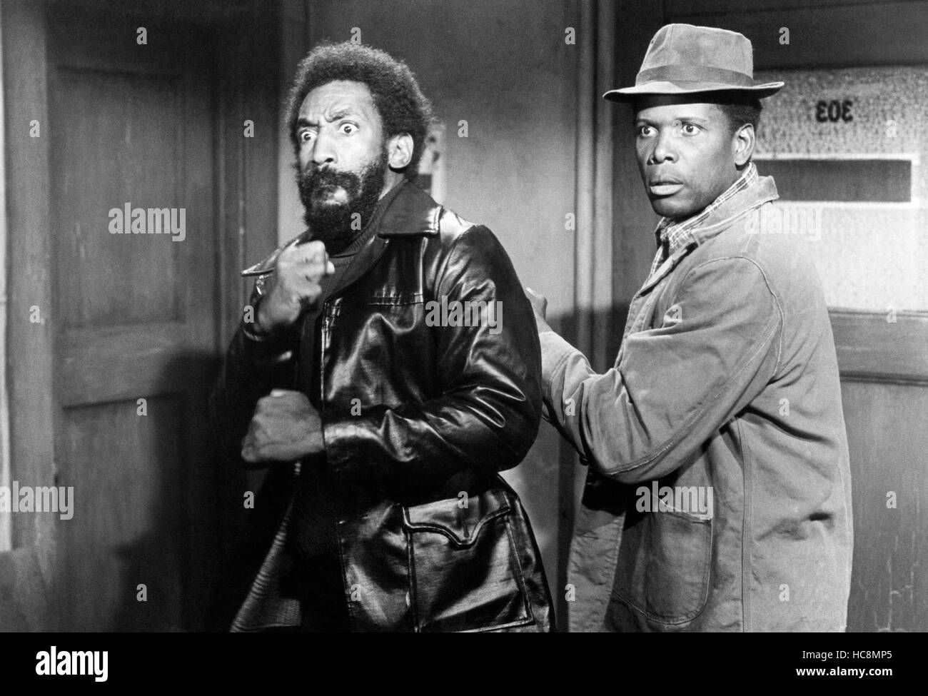 UPTOWN SATURDAY NIGHT, Bill Cosby, Sidney Poitier, 1974 Stock Photo - Alamy