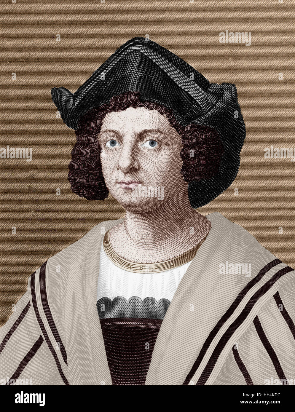 Christopher (Cristoforo) Columbus (1451-1506) - Italian explorer ...