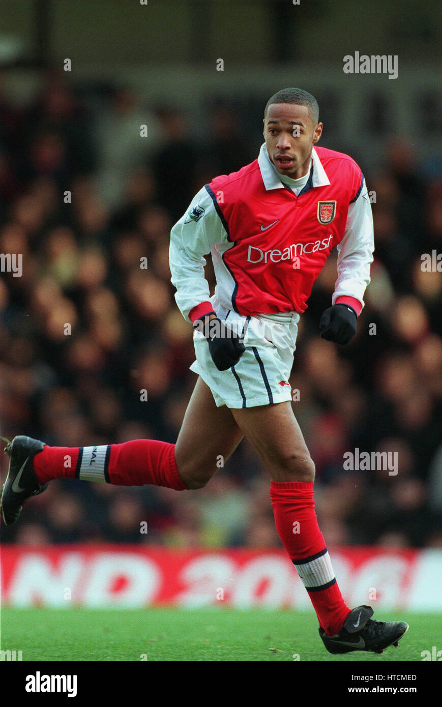Thierry Henry Arsenal Fc 04 December 1999 Stock Photo Alamy