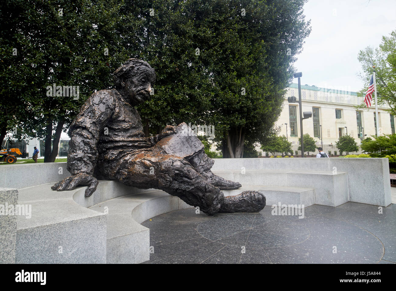 Albert Einstein Memorial At The National Academy Of Sciences Washington