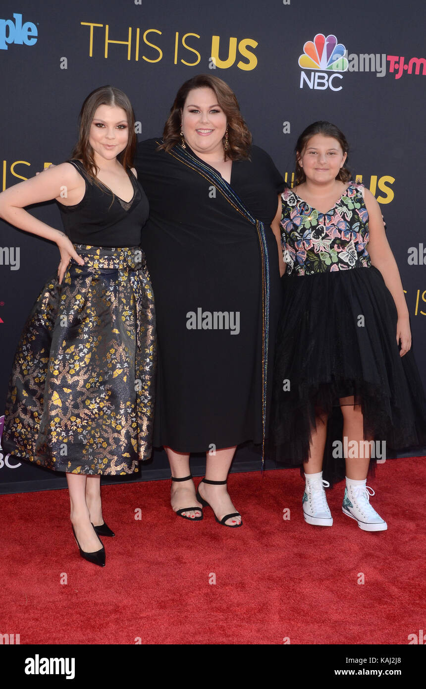 Hollywood, USA. 26th Sep, 2017. Hannah Zeile, Chrissy Metz and ...