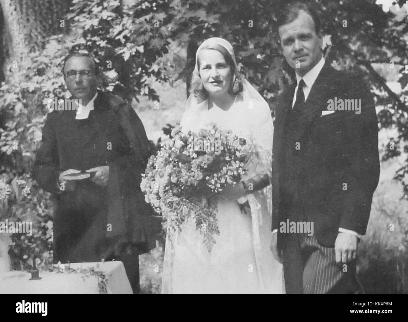 Evert Lundquist och Ebba Reutercrona 1943 Stock Photo - Alamy