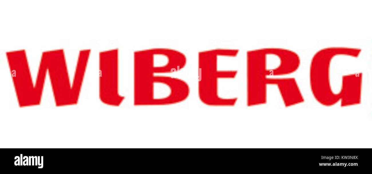 Wiberg logo 1 Stock Photo - Alamy