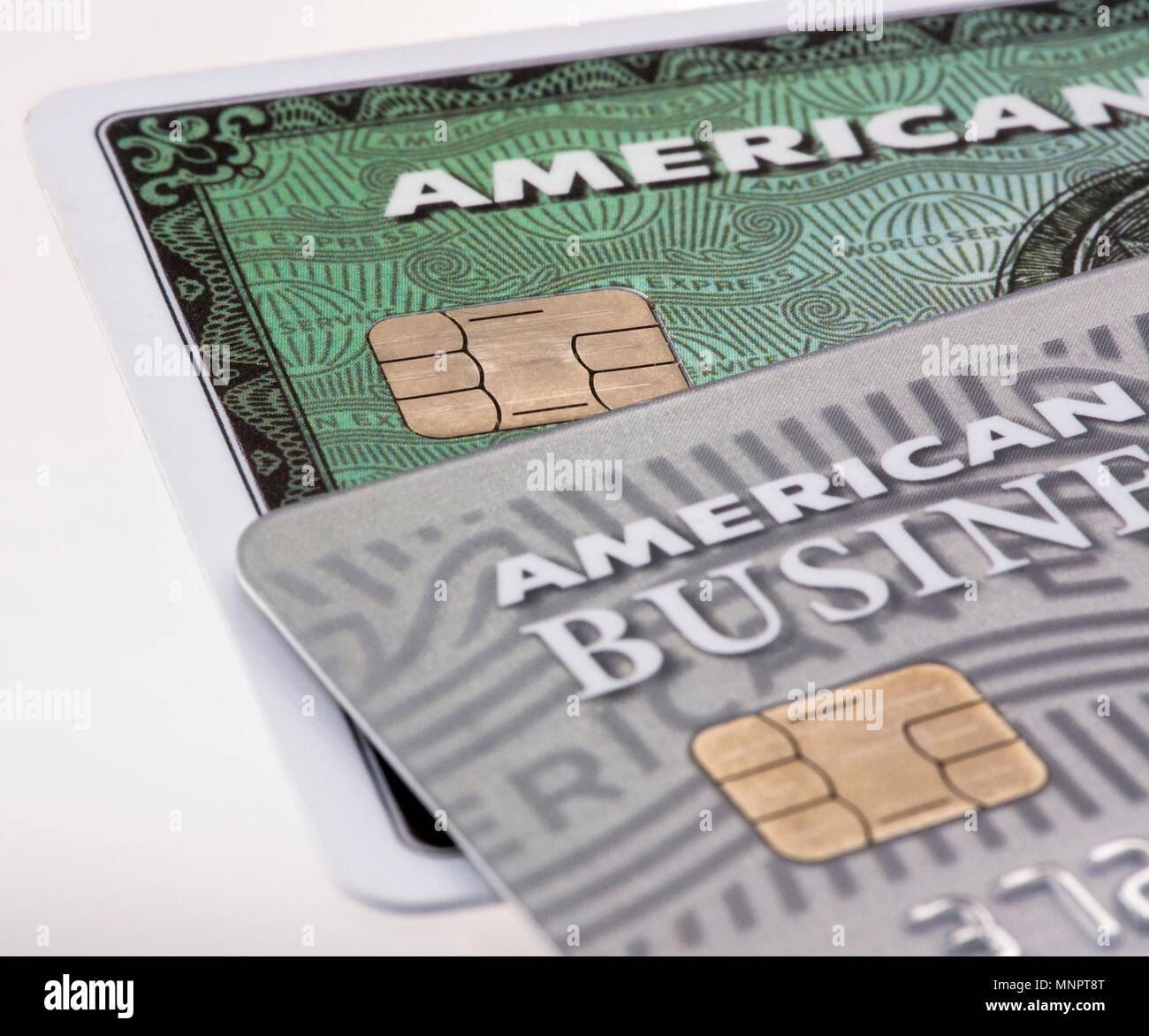 american-express-emv-chip-cards-stock-photo-alamy
