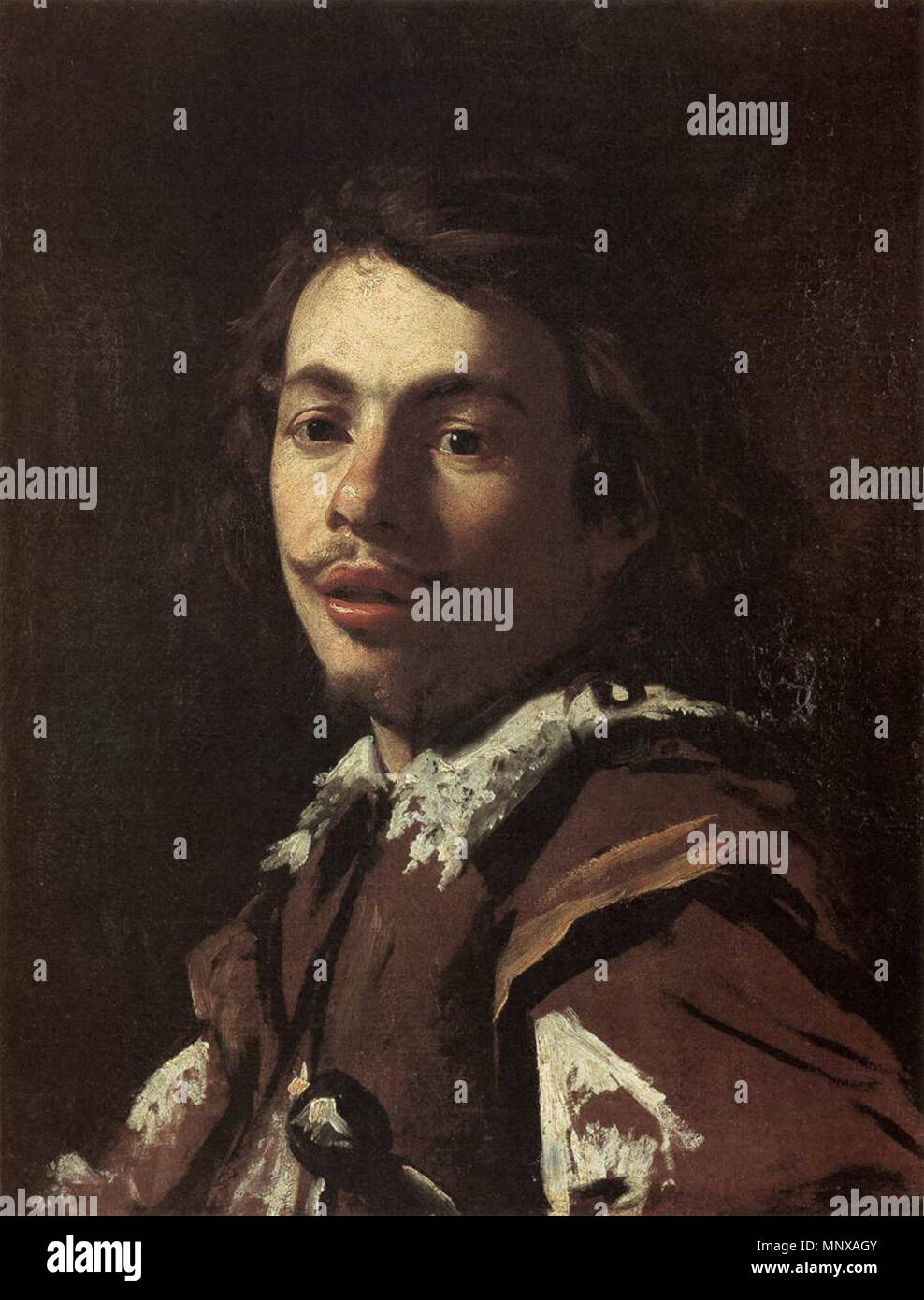 autrefois considéré comme Self-portrait. Portrait présumé d'Aubin Vouet ...